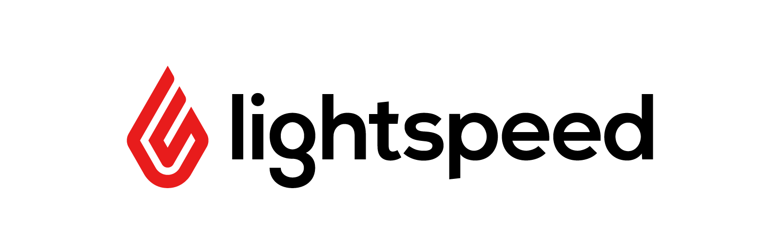 Lightspeed Logo Red Black